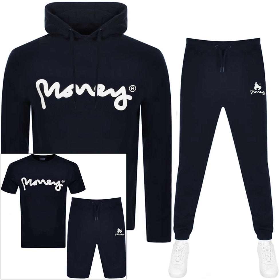 Alternative Image for ProductMoney Four Pack Tracksuit Navy1